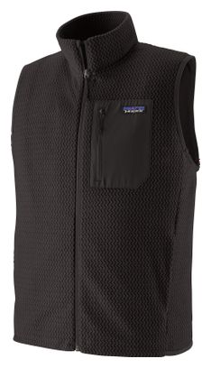 Patagonia R1 Air Vellón sin mangas negro para hombre