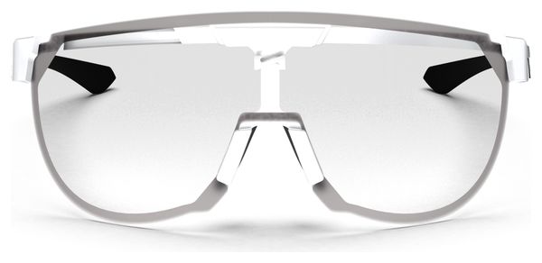 Lunettes Aerotrail Blanc Brillant / Photochromique Argent Scicon Sports