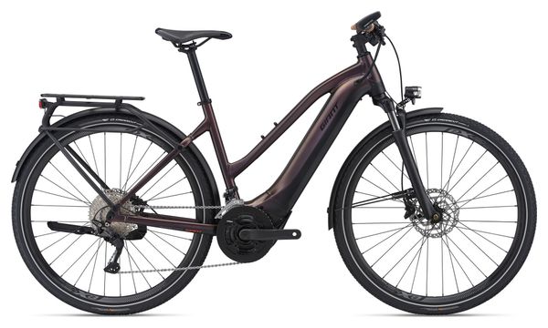 VTC Électrique Giant Explore E+1 Pro STA Shimano Deore 11V 625 Wh Violet