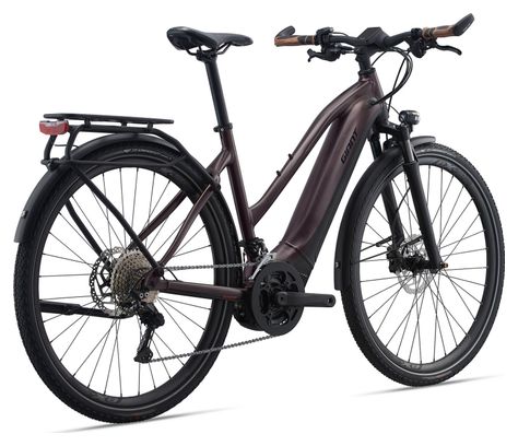 Bicicleta eléctrica de montaña Giant Explore E+1 Pro STA Shimano Deore 11V 625 Wh Violeta 2021