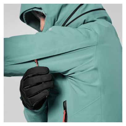 Veste Impermeable Salewa Ortles Gore-Tex 3L Vert Femme