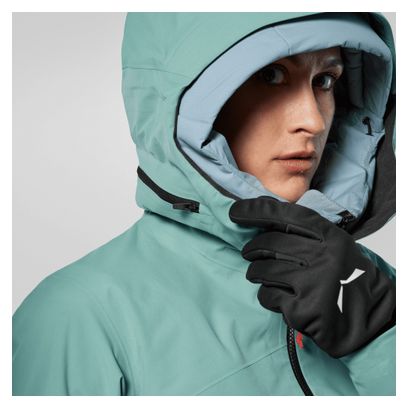 Veste Impermeable Salewa Ortles Gore-Tex 3L Vert Femme
