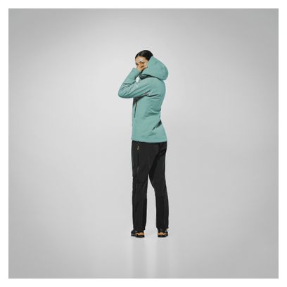 Veste Impermeable Salewa Ortles Gore-Tex 3L Vert Femme
