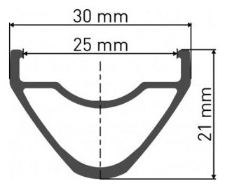 Fond de jante DT Swiss HX 491