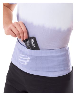 Ceinture Compressport Free Belt Bleu/Mauve