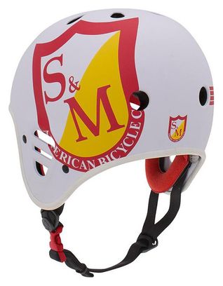 Pro-tec S&amp;M Full Cut Certified Helm Wit