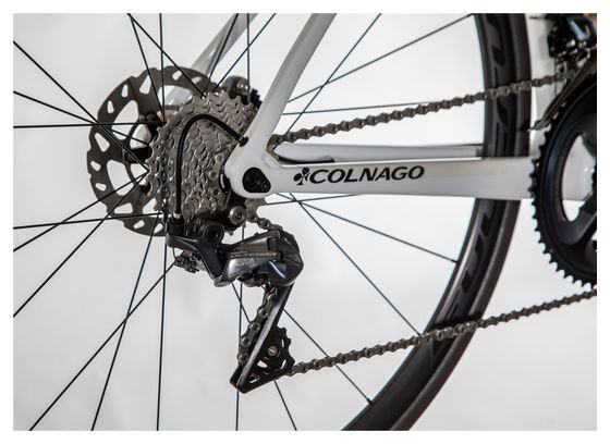 Bicicleta de carretera Colnago V3 Disc Shimano Ultegra 11S 700 mm Blanco Azul 2022