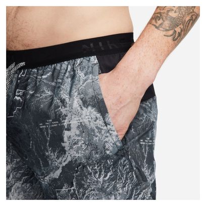 Short Nike Dri-Fit Trail Stride 7in Gris Homme