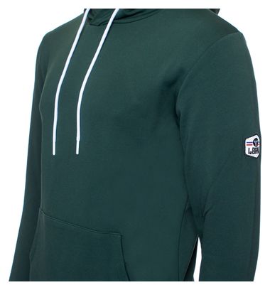 Sweat à Capuche LeBram Écusson Vert Sapin