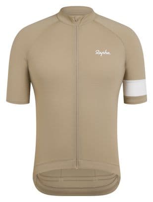 Rapha Core Lightweight Beige Short Sleeve Jersey