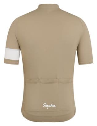 Rapha Core Lightweight Beige Short Sleeve Jersey
