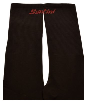 Santini Stone Unisex Socks Dark Brown