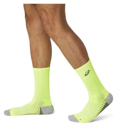 Asics Performance Run Crew Socks Yellow