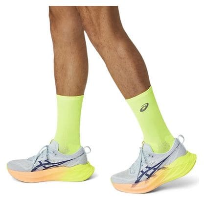 Asics Performance Run Crew Socks Yellow