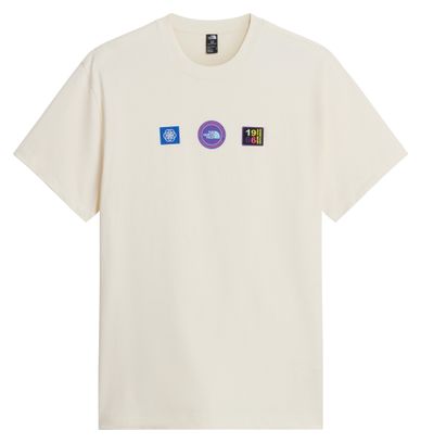 Maglietta The North Face Explorer Badges RLX bianca unisex