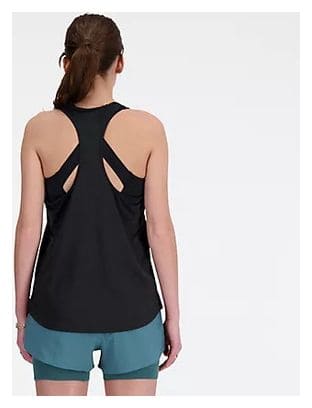 New Balance Athletics Schwarzes Tanktop Damen