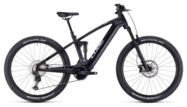 Gereviseerd product - Volledig geveerde elektrische MTB Cube Stereo Hybrid 120 SLX 750 Shimano Deore/XT 12V 750 Wh 27.5'' Zwart 2023