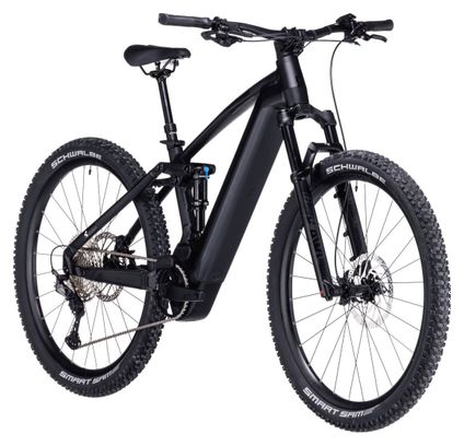 Gereviseerd product - Volledig geveerde elektrische MTB Cube Stereo Hybrid 120 SLX 750 Shimano Deore/XT 12V 750 Wh 27.5'' Zwart 2023