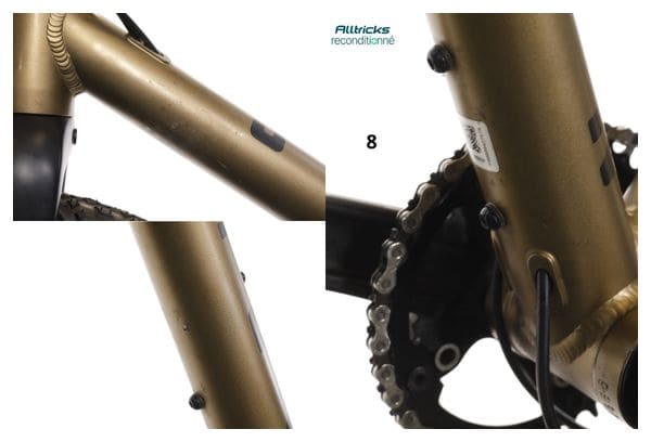 Produit Reconditionné - Gravel Bike NS Bikes Rag+ 2 Sram Apex 11V 700 mm Olive Rouille 2022