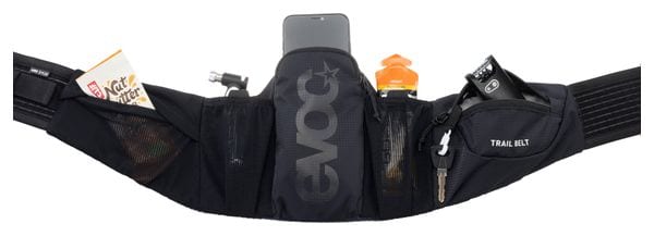 Cinturón para bicicleta de montaña Evoc Trail 0,8L Negro