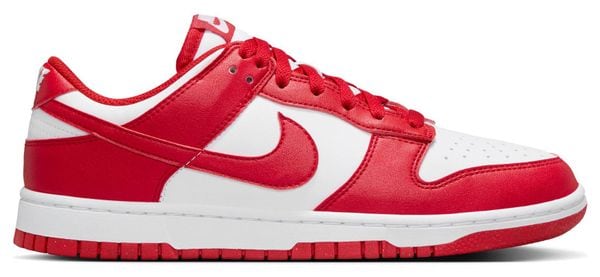 Sportswear Schuhe Nike Dunk Low Weiß/Rot Damen