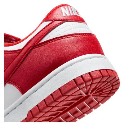 Sportswear Schuhe Nike Dunk Low Weiß/Rot Damen