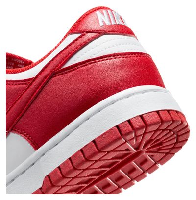 Chaussures Sportswear Nike Dunk Low Blanc/Rouge Femme