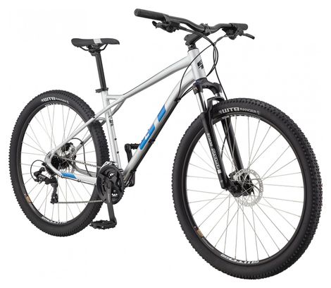 GT Aggressor Expert Hardtail MTB Shimano Tourney 8S 29'' Silber