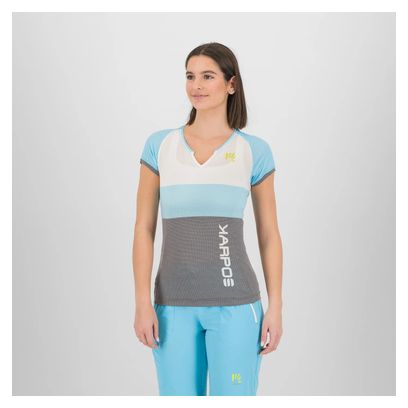 Maglietta Karpos Moved Evo Donna Blu