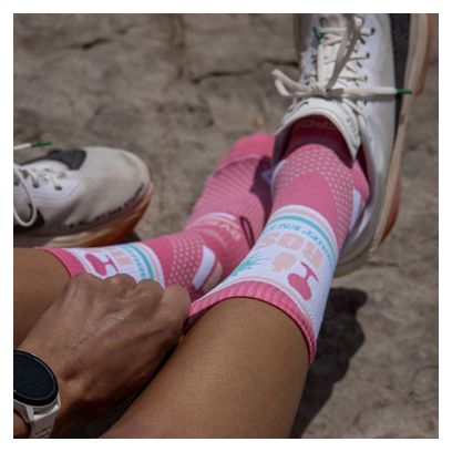 BV Sport Trail Ultra Sokken Nutrisocks Rosé Collector