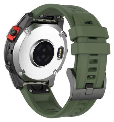 Silikon-Uhrenarmband – 26mm – Kompatibel mit GARMIN und COROS - Khaki