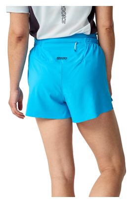Short Brooks Cascadia Bleu Femme