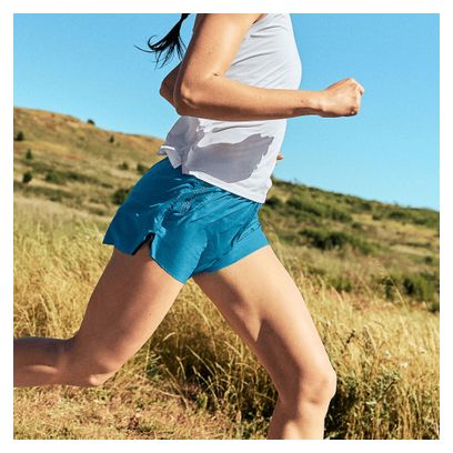 Short Brooks Cascadia Bleu Femme