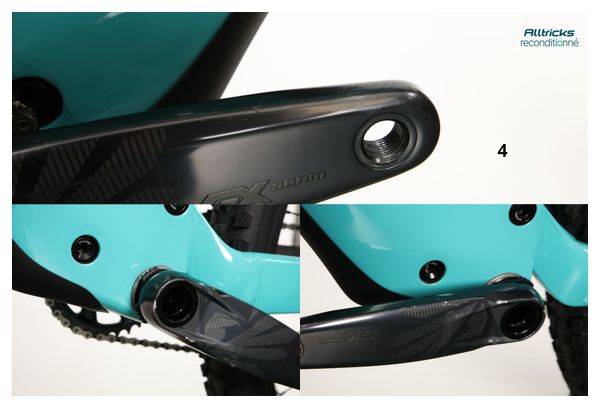 Scott Genius ST 910 full-suspension mountainbike met Sram GX AXS 12-speed en 169/180 cm wielmaat - Gereviseerd product