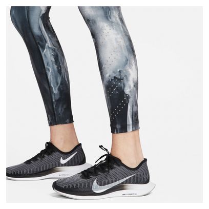 Calzamaglia lunga Nike Dri-Fit Epic Luxe da donna nera bianca