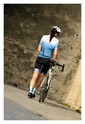 Cuissard vélo à bretelles pour femmes noir 8andCounting