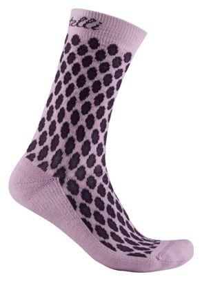Castelli Sfida 13 Violet/Black Women's Socks