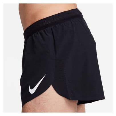 Nike Dri-Fit ADV Aeroswift 2in Black split shorts