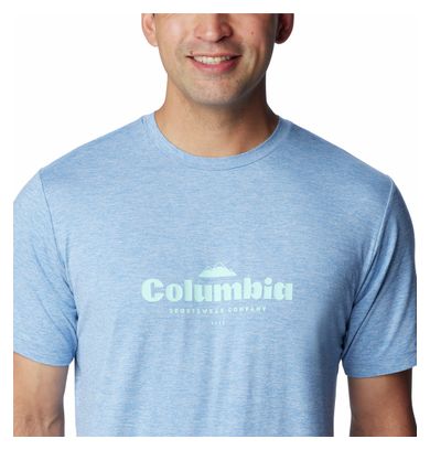 Columbia Kwick Hike Blue Technical T-Shirt