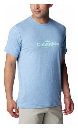 Columbia Kwick Hike Technical T-Shirt Blue