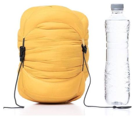 Turbat sac de couchage momie Ultar avec fermeture à glissière incurvée -21°C-Jaune