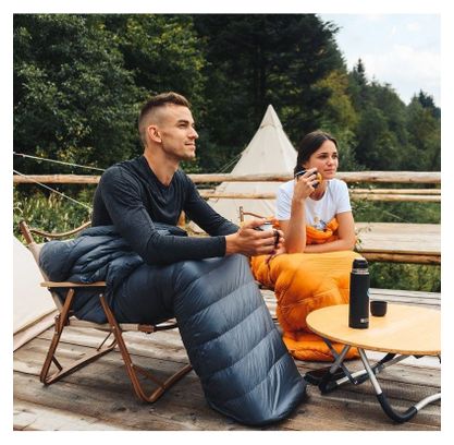 Turbat sac de couchage momie Ultar avec fermeture à glissière incurvée -21°C-Jaune