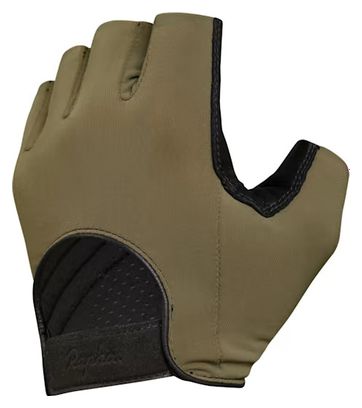 Guantes cortos Rapha Classic Verde Oscuro