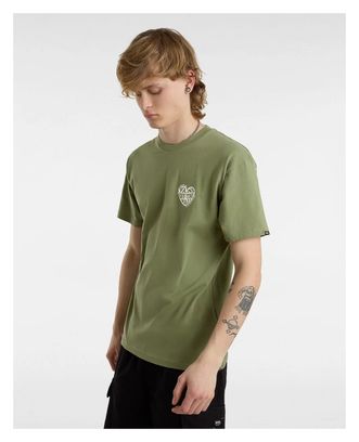 T-Shirt Vans No Players Vert / Blanc