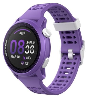 Coros Pace 3 GPS Watch Silicone Band Violet