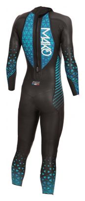 Mako Ultimate Torrent 2024 Neopreen Wetsuit Zwart / Blauw