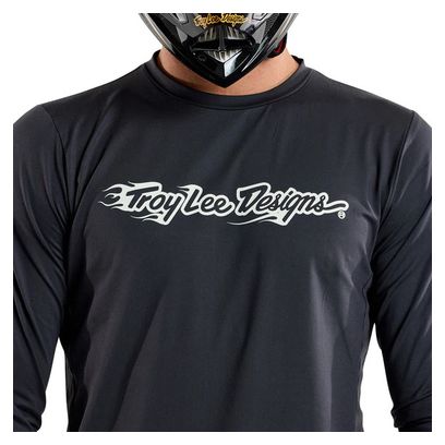 Troy Lee Designs Ruckus Ride T-shirt lange mouwen Zwart