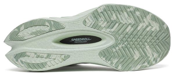 Saucony Endorphin Pro 4 Hardloopschoenen Khaki/Zilver Vrouwen