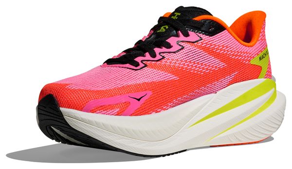 Hoka Mach X 3 Running Shoes Pink/Orange Women