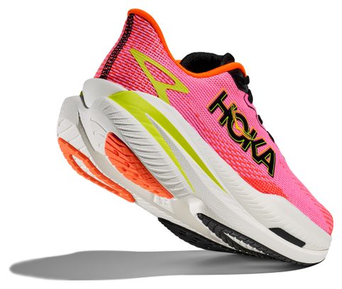 Hoka Mach X 3 Running Shoes Pink/Orange Women